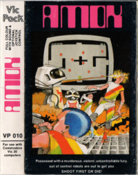 Amok Vic-20 US box art